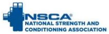 NSCA National Strength & Conditioning Assoc.